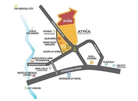 אפרטהוטל Avida Atria T2-F ,5Mins To Festive Walk And 4 Mins To Iloilo Convention Center מראה חיצוני תמונה